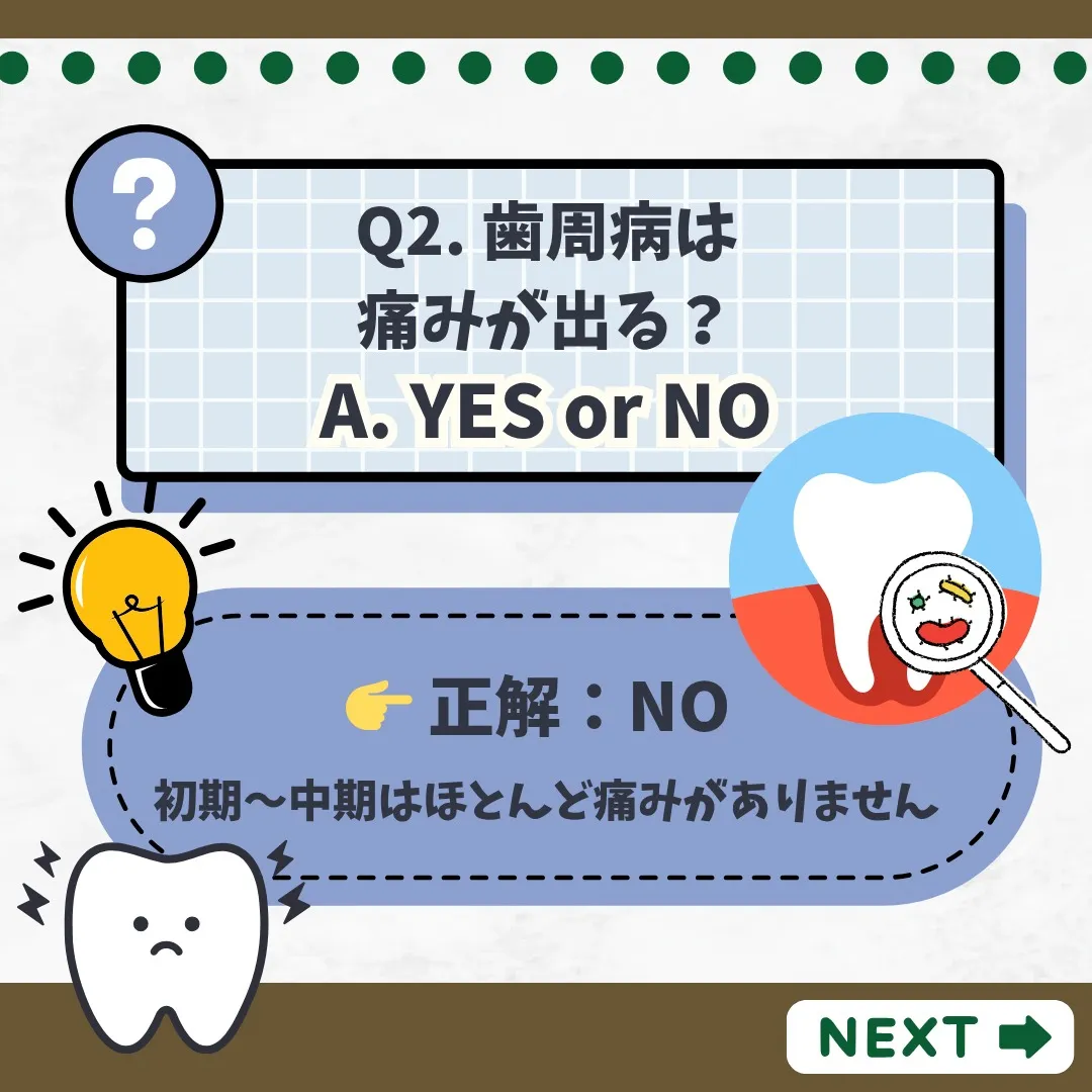 🦷 デンタルIQ 歯周病編