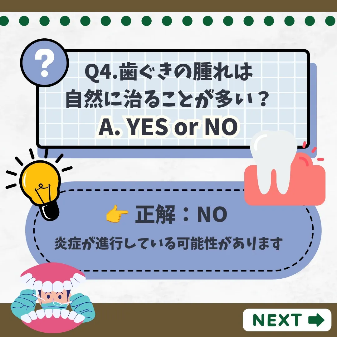 🦷【デンタルIQ 初期サイン編】
