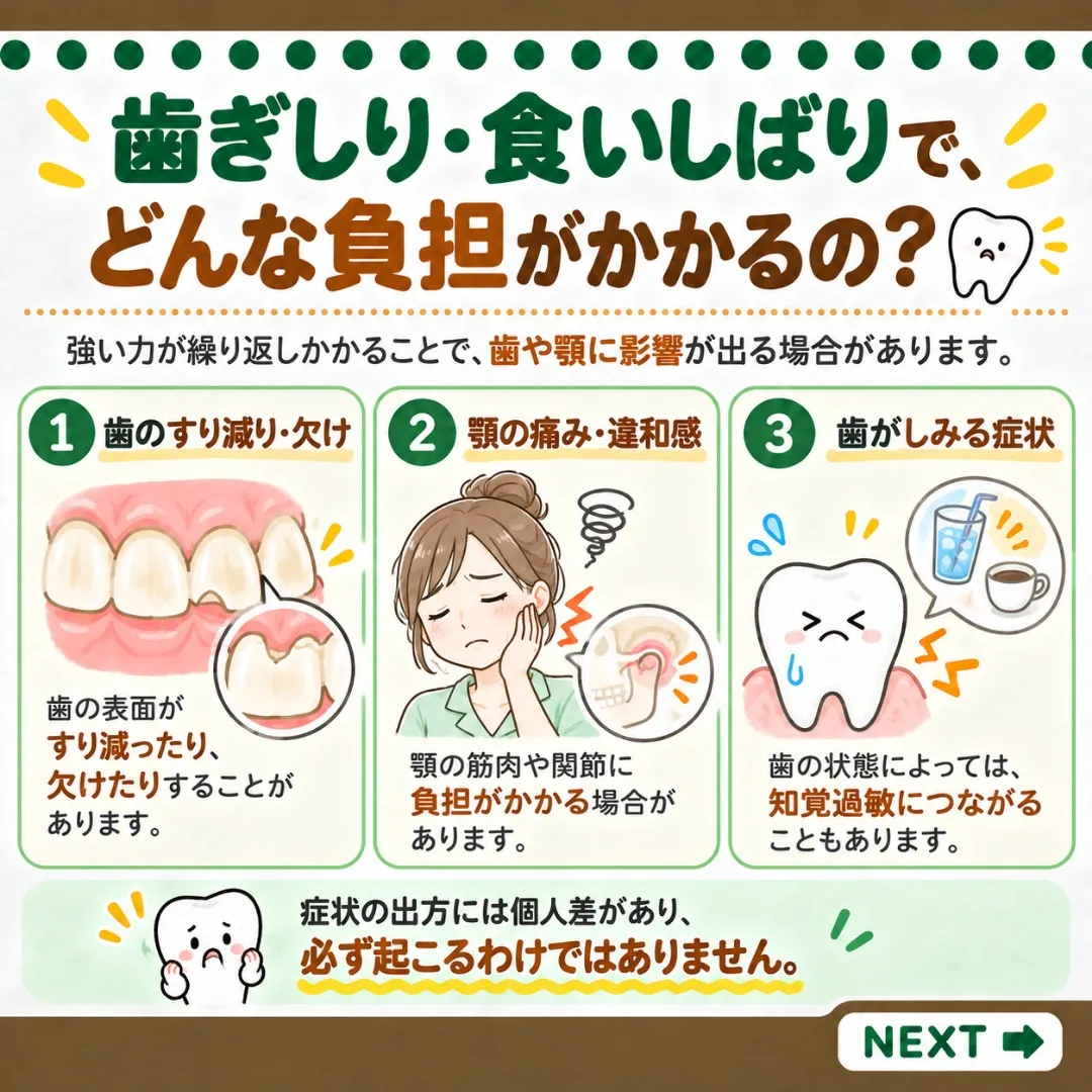 朝起きたとき、顎が疲れていませんか？🦷💭